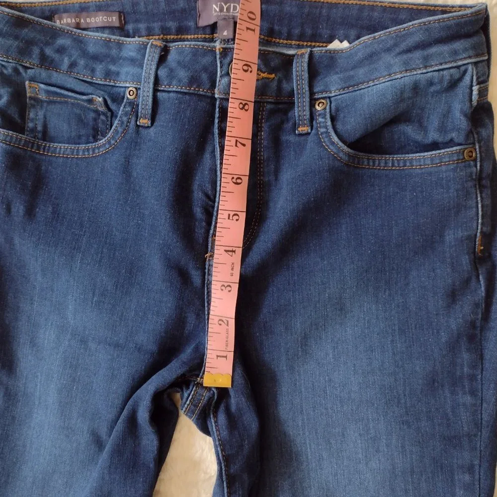 NYDJ Barbara Bootcut Jeans Size 4 - Picture 12 of 14